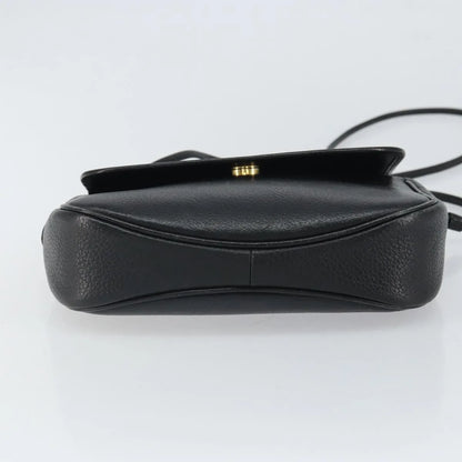 Burberry Vintage Leather, Black, Leather, Shoulder Bag