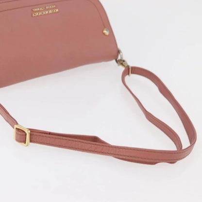 Burberry Blue Label Nylon, Pink, Leather, Shoulder Bag