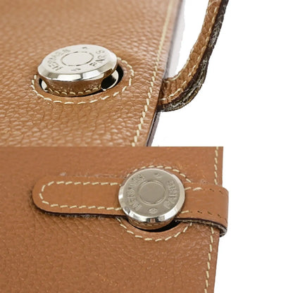 Hermes Dogon Duo Combined Leather, Brown, Leather, Wallet
