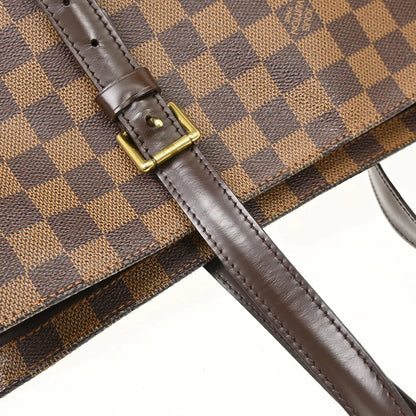 Louis Vuitton Chelsea Damier, Brown, Canvas, Tote Bag