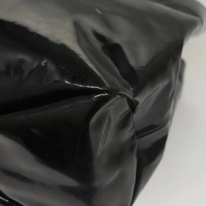 Salvatore Ferragamo Vala Patent leather, Black, Patent Leather, Handbag