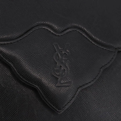 Saint Laurent Vintage Leather, Black, Leather, Clutch
