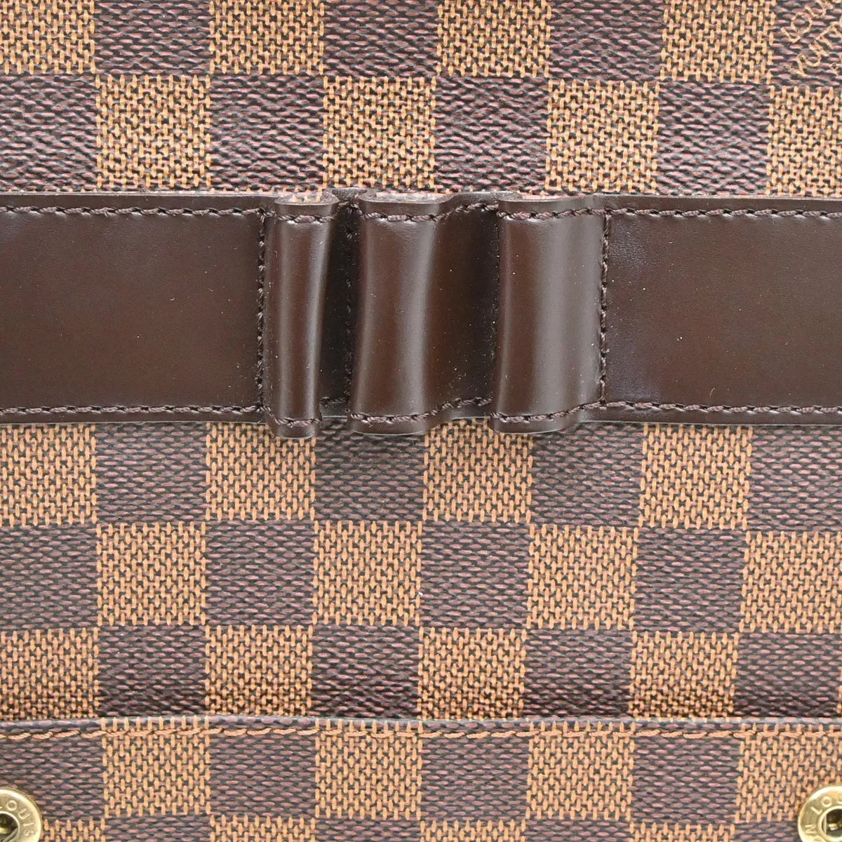 Louis Vuitton Portobello Messenger Damier, Brown, Canvas, Clutch