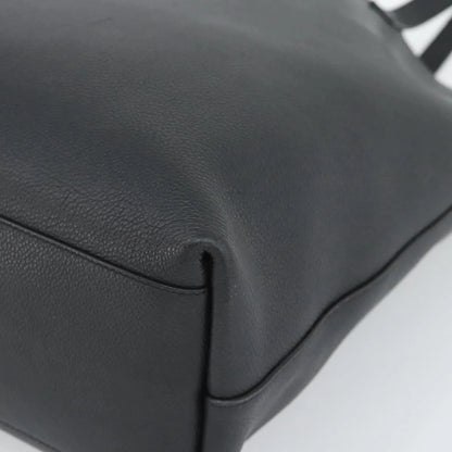 Saint Laurent Bold Tote Leather, Black, Leather, Tote Bag