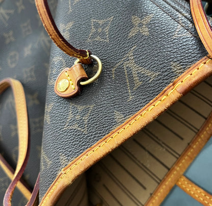 Louis Vuitton Neverfull Tote Monogram Canvas, Brown, Canvas, Tote Bag