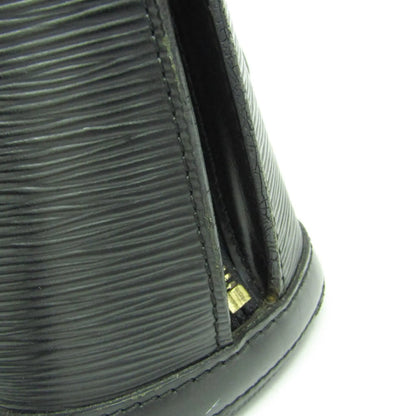 Louis Vuitton Lussac Epi Leather, Black, Leather, Shoulder Bag
