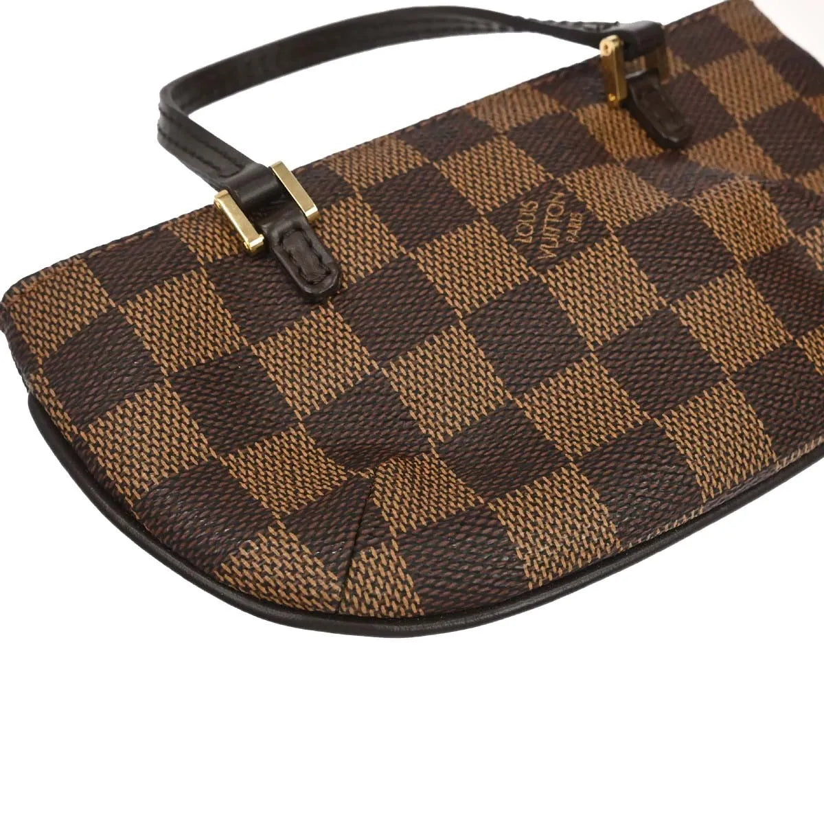Louis Vuitton Manosque Damier, Brown, Canvas, Tote Bag