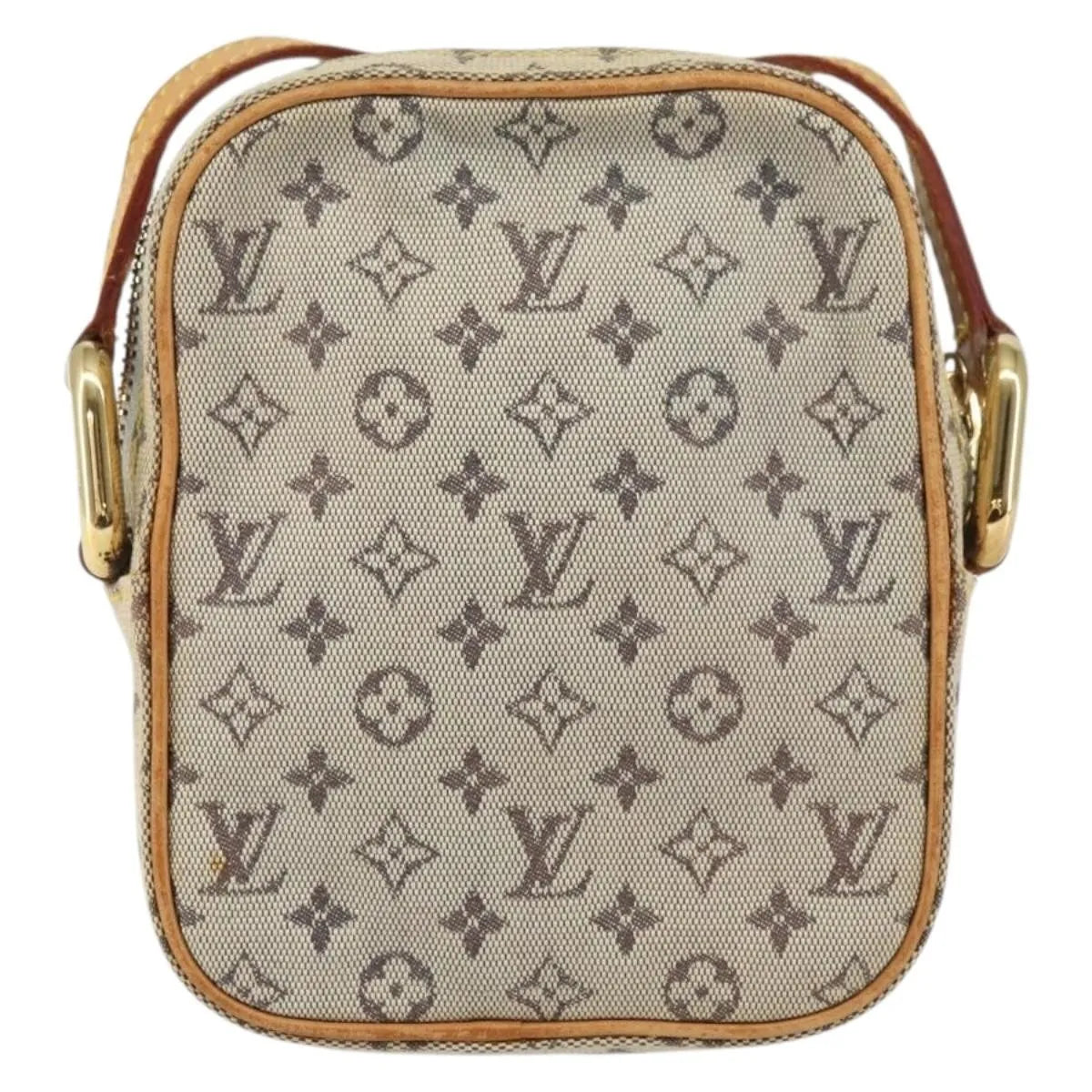Louis Vuitton Juliette Mini Lin, Blue, Canvas, Shoulder Bag
