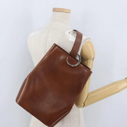 cartier Panthère Shoulder Patent leather, Brown, Leather, Shoulder Bag