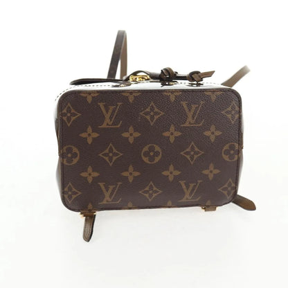 Louis Vuitton Hot Springs Vernis with Monogram Canvas, Brown, Canvas, Backpack