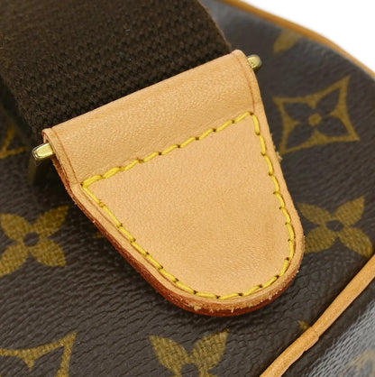 Louis Vuitton Pochette Gange Monogram Canvas, Brown, Canvas, Clutch