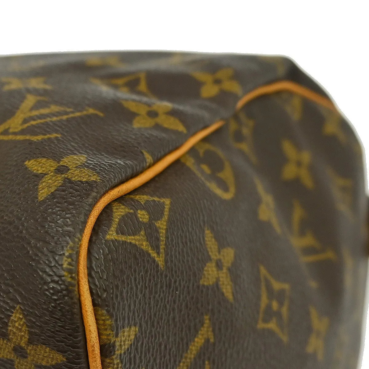 Louis Vuitton Speedy Monogram, Brown, Canvas, Handbag