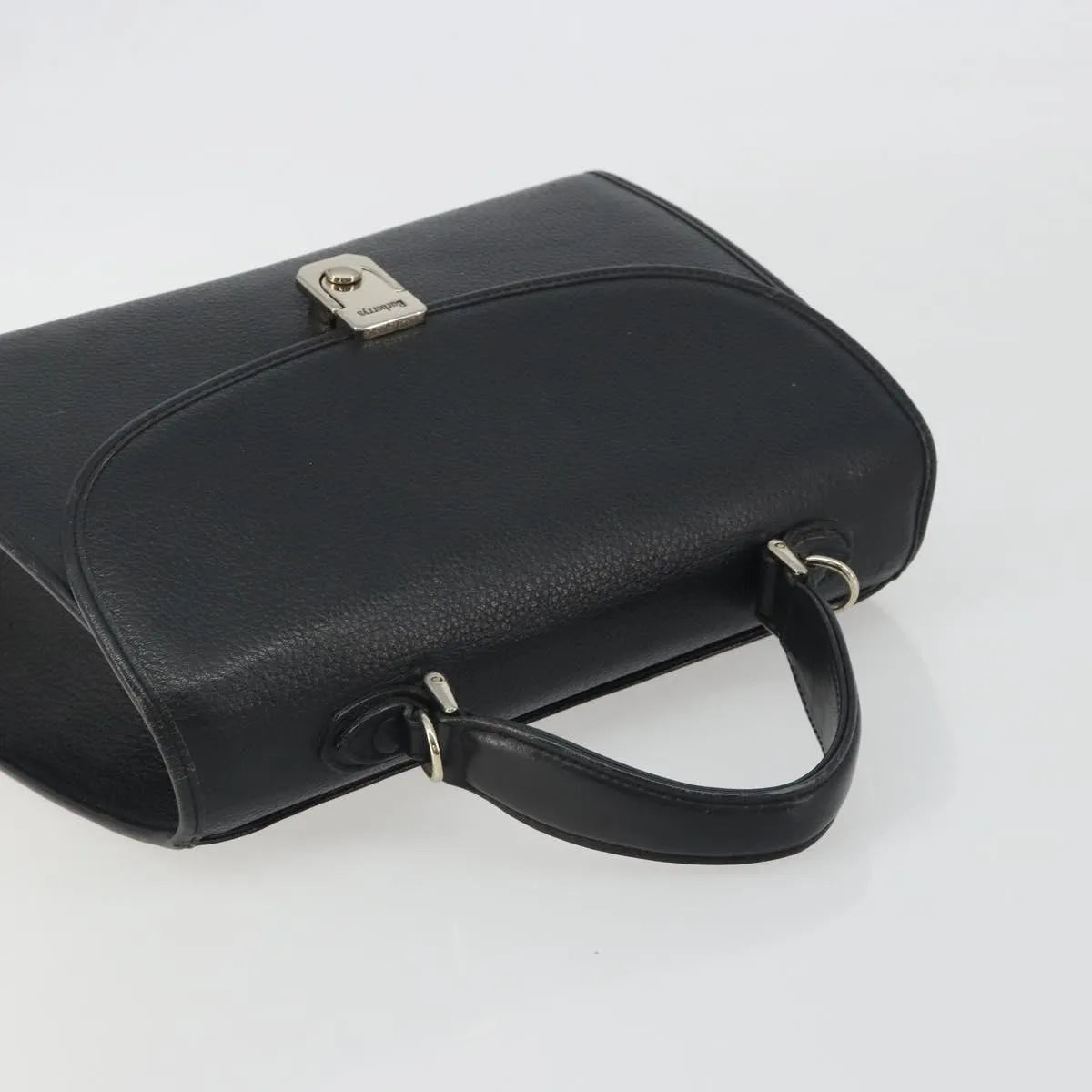 Burberry Vintage Leather, Black, Leather, Handbag