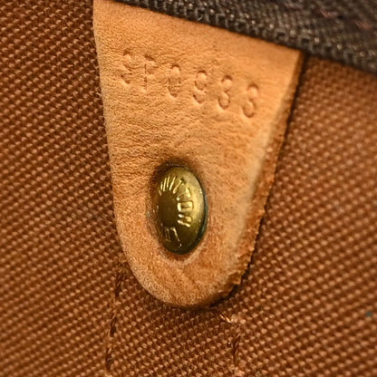 Louis Vuitton Keepall Monogram, Brown, Canvas, Travel Bag