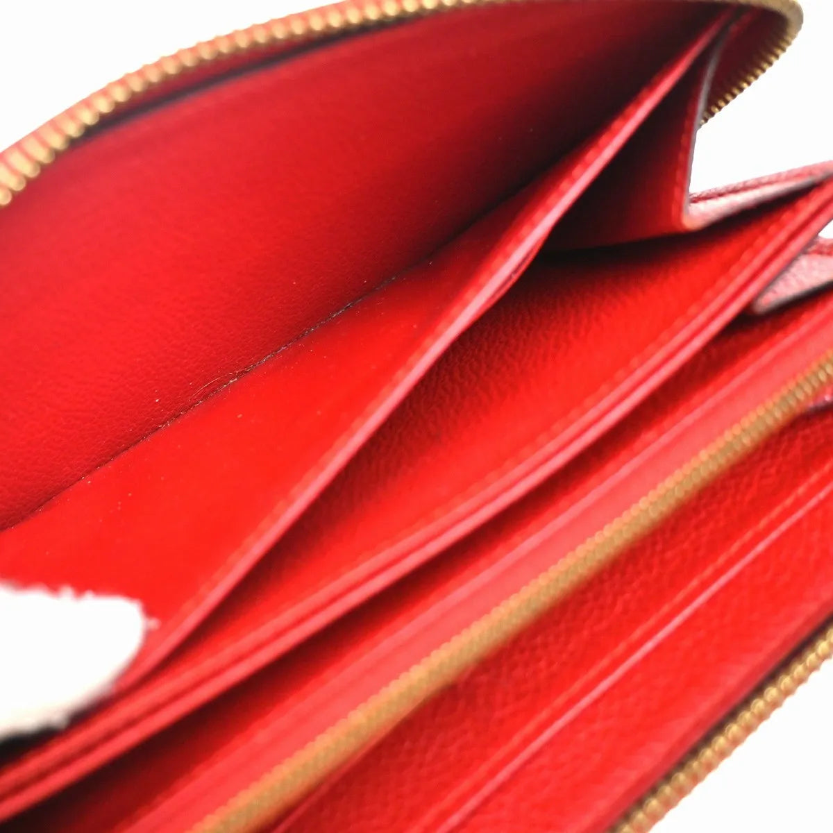 Louis Vuitton Portefeuille zippy Monogramme Empreinte Monogramme Empreinte, Red, Leather, Wallet