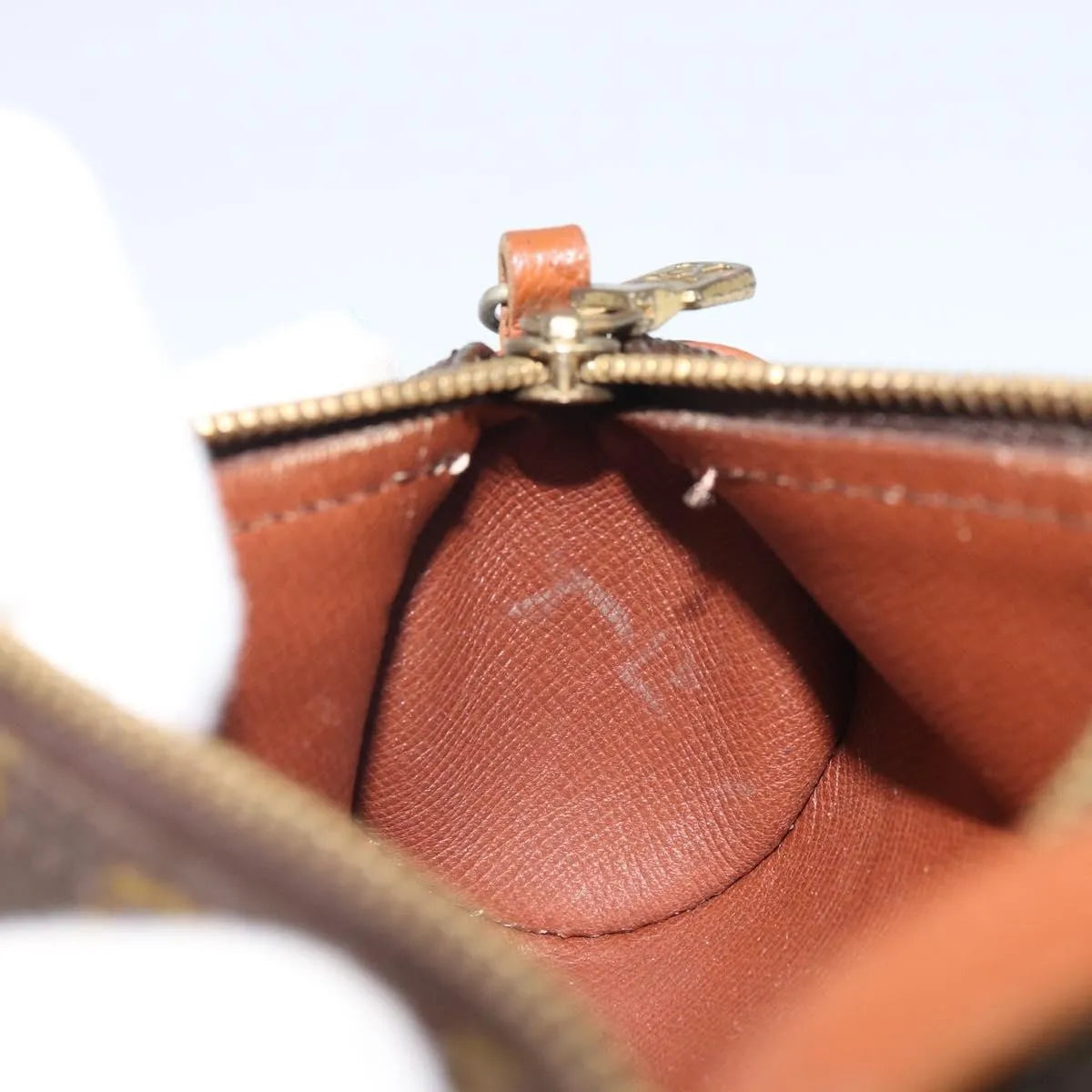 Louis Vuitton Papillon Pochette Monogram Canvas, Brown, Canvas, Clutch