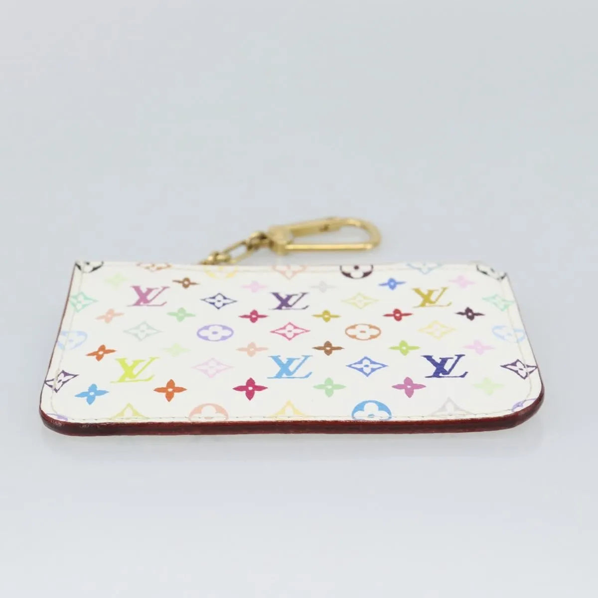 Louis Vuitton Key Pouch NM Monogram Multicolor, Multicolour, Canvas, Clutch
