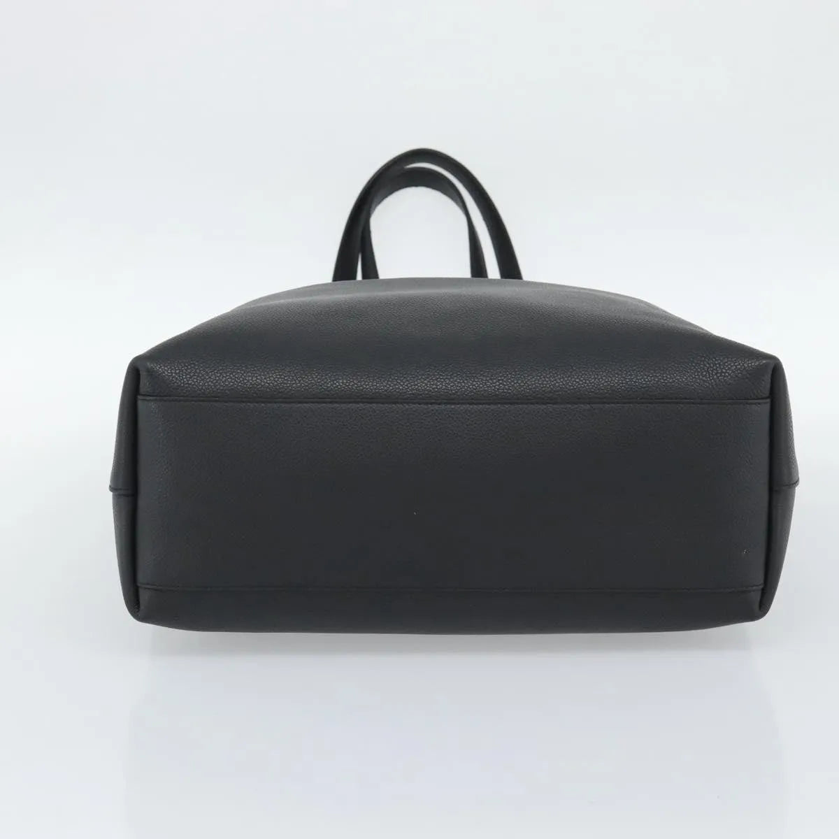 Saint Laurent Bold Tote Leather, Black, Leather, Tote Bag
