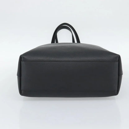 Saint Laurent Bold Tote Leather, Black, Leather, Tote Bag