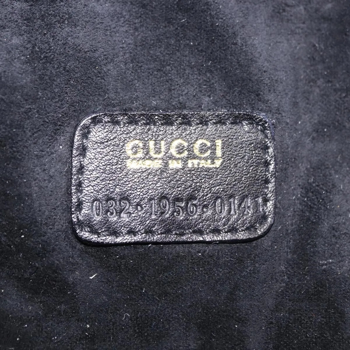 Gucci Horsebit Vanity leather, Black, Leather, Toiletry Case