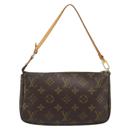 Louis Vuitton Pochette Accessoires NM Monogram Canvas, Brown, Canvas, Clutch