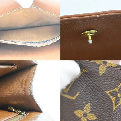 Louis Vuitton Dame Pochette Monogram Canvas, Brown, Canvas, Clutch