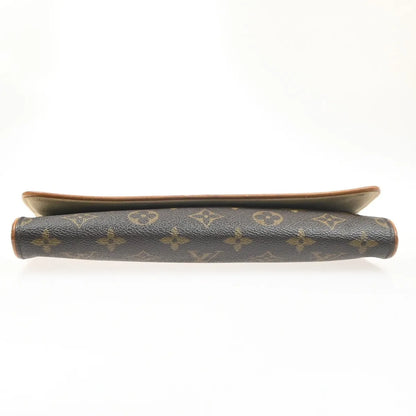 Louis Vuitton Twin Monogram Canvas, Brown, Canvas, Clutch