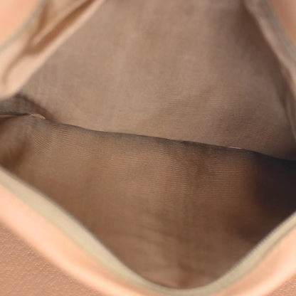 Celine Vintage Duffle Macadam Coated Canvas, Brown, PVC, Travel Bag