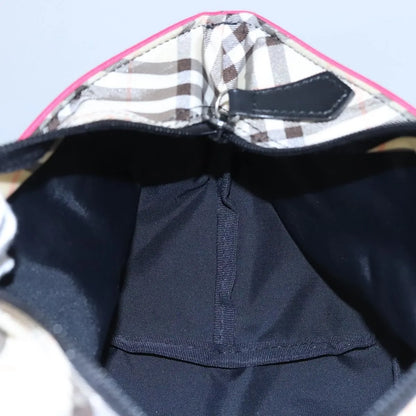 Burberry Blue Label Nylon, Pink, Nylon, Tote Bag