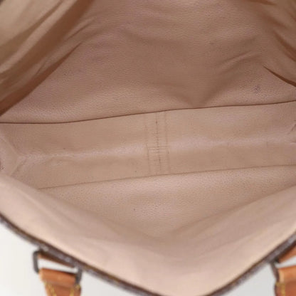 Louis Vuitton Sac Plat Monogram, Brown, Canvas, Tote Bag
