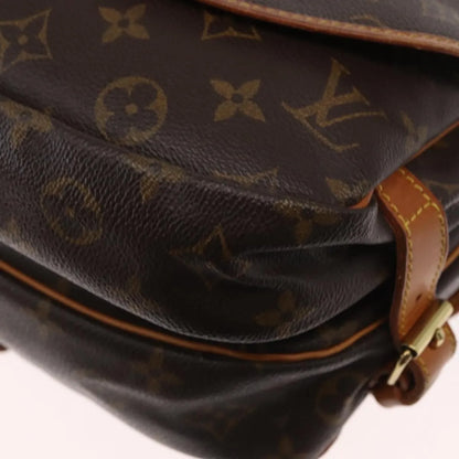 Louis Vuitton Saumur Monogram Canvas, Brown, Canvas, Shoulder Bag