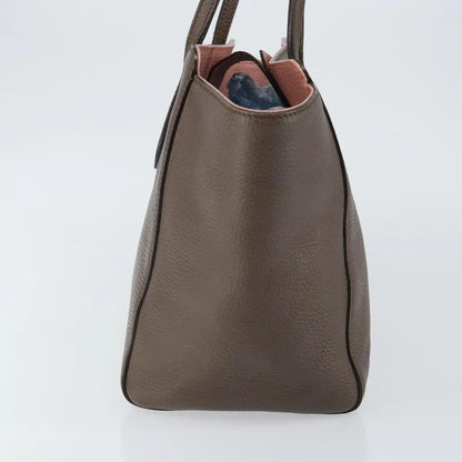 Gucci Swing Tote Leather, Gray, Leather, Tote Bag