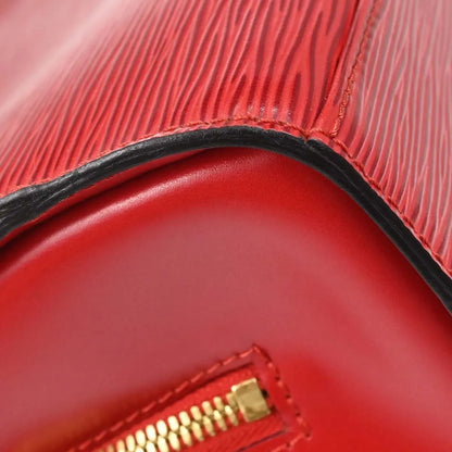 Louis Vuitton Pont Neuf Epi, Red, Leather, Handbag