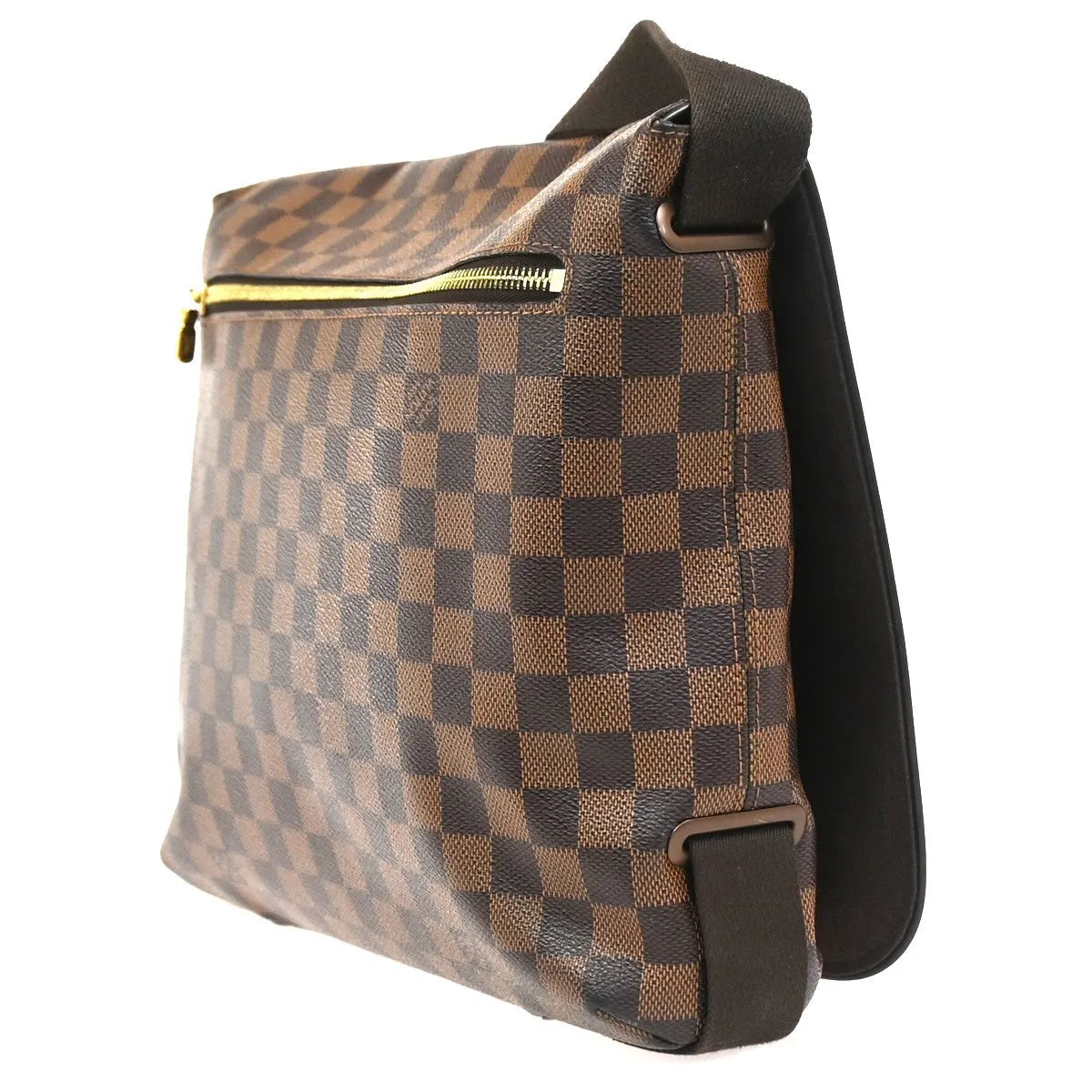 Louis Vuitton Brooklyn Damier, Brown, Canvas, Shoulder Bag