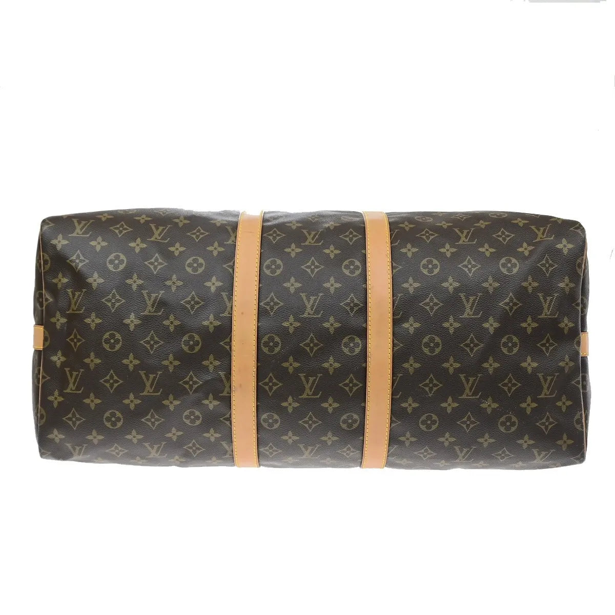 Louis Vuitton Keepall Bandouliere Monogram Canvas, Brown, Canvas, Travel Bag