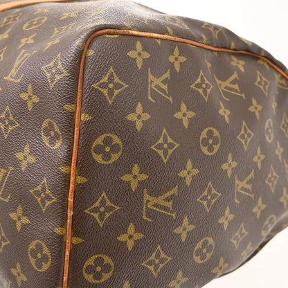 Louis Vuitton Keepall Canvas, Brown, Canvas, Travel Bag