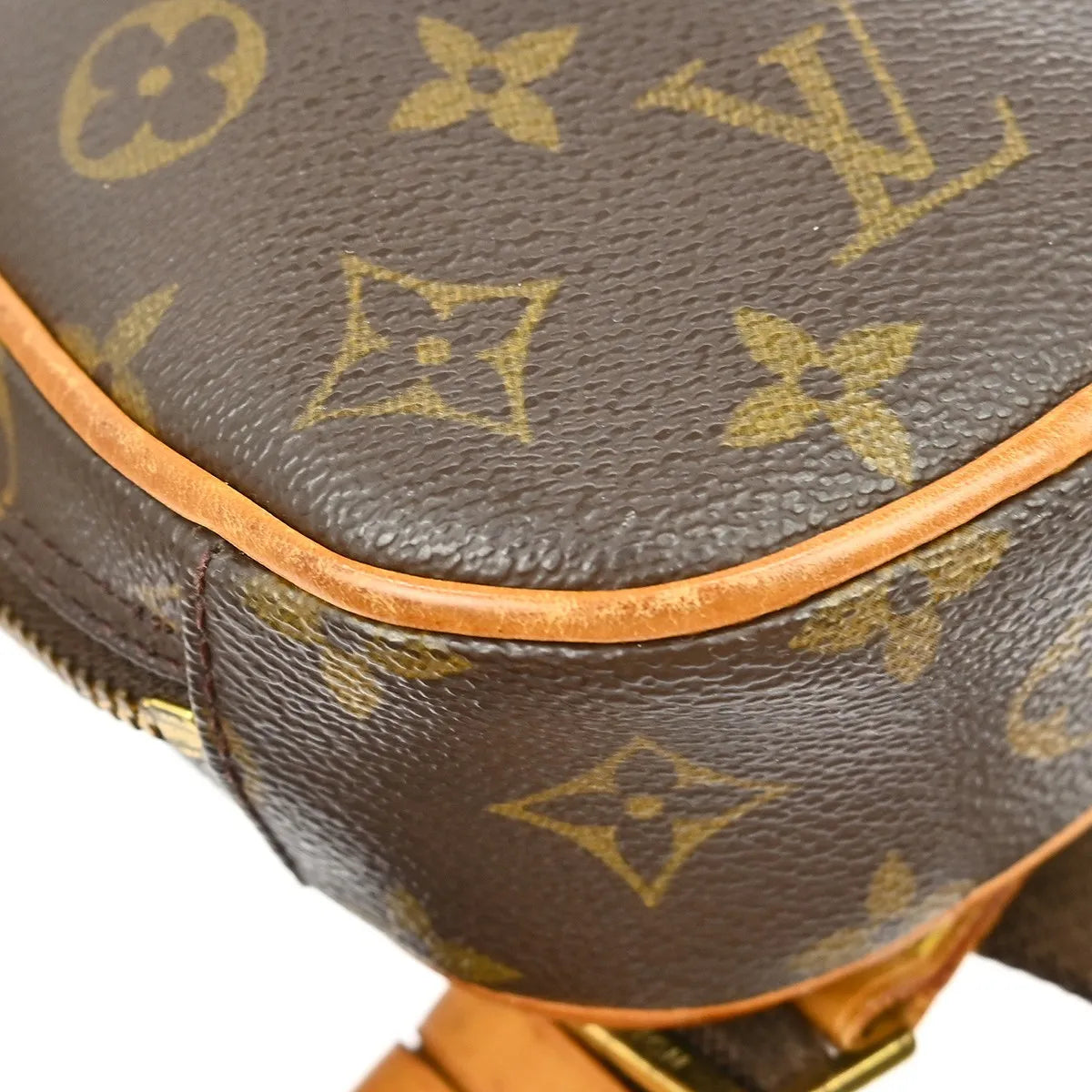 Louis Vuitton Pochette Gange Monogram Canvas, Brown, Canvas, Clutch