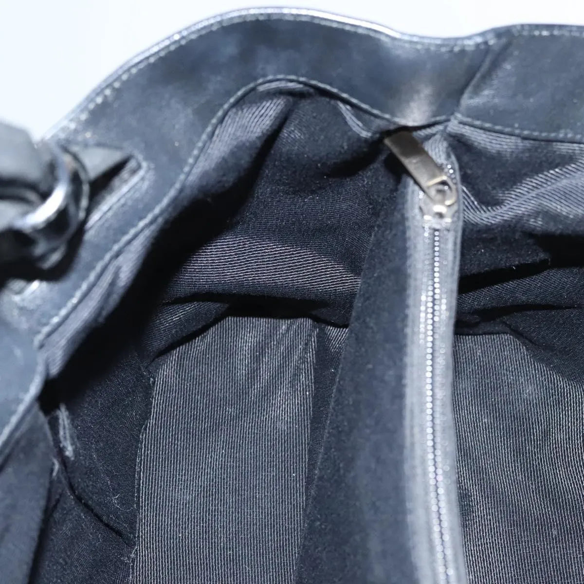Salvatore Ferragamo Vala Patent leather, Black, Patent Leather, Handbag