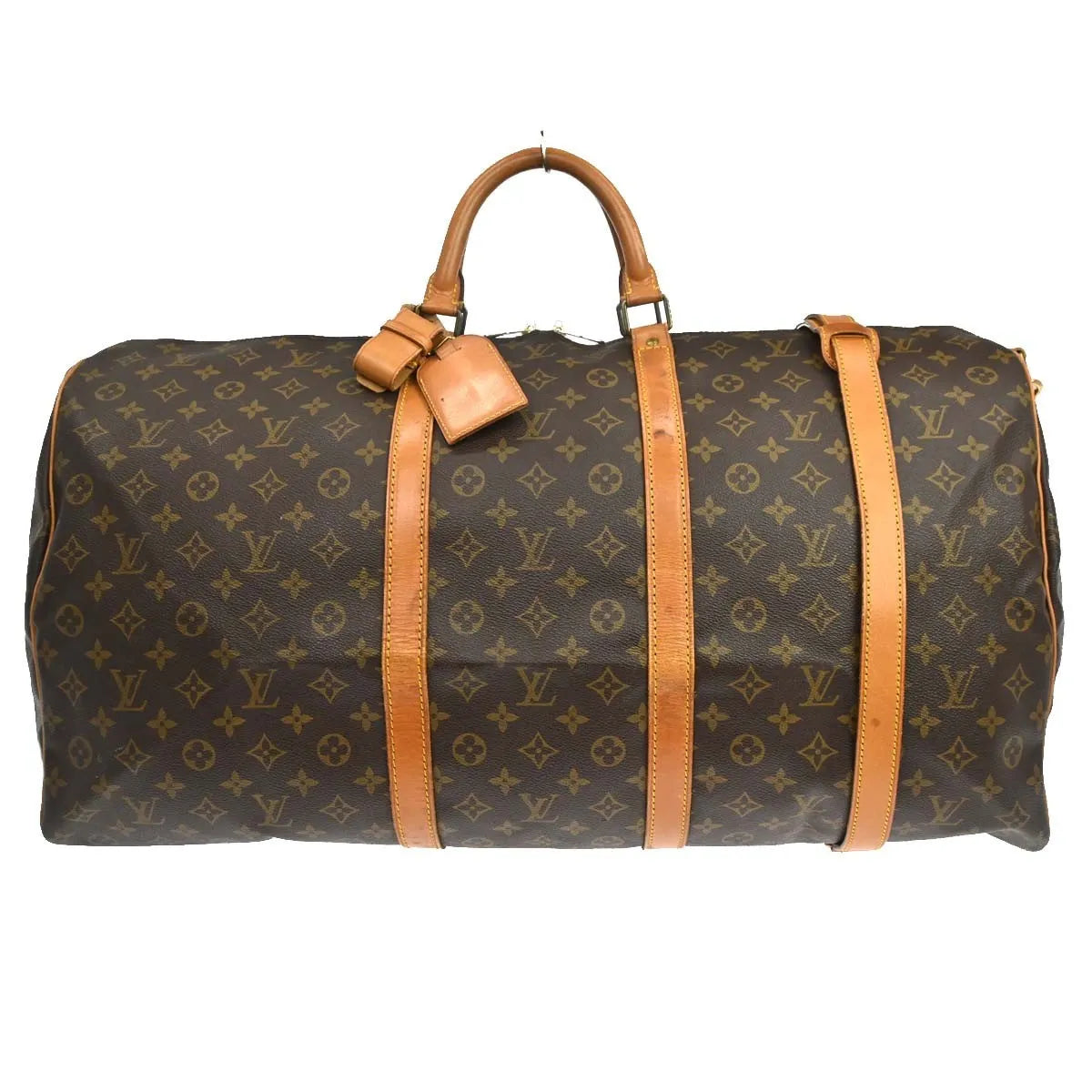 Louis Vuitton Keepall Bandouliere Monogram Canvas, Brown, Canvas, Travel Bag