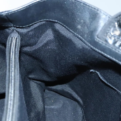 Salvatore Ferragamo Vala Patent leather, Black, Patent Leather, Handbag