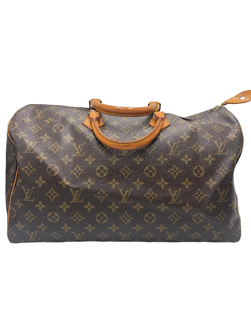 Louis Vuitton Speedy Monogram Canvas, Brown, Canvas, Handbag