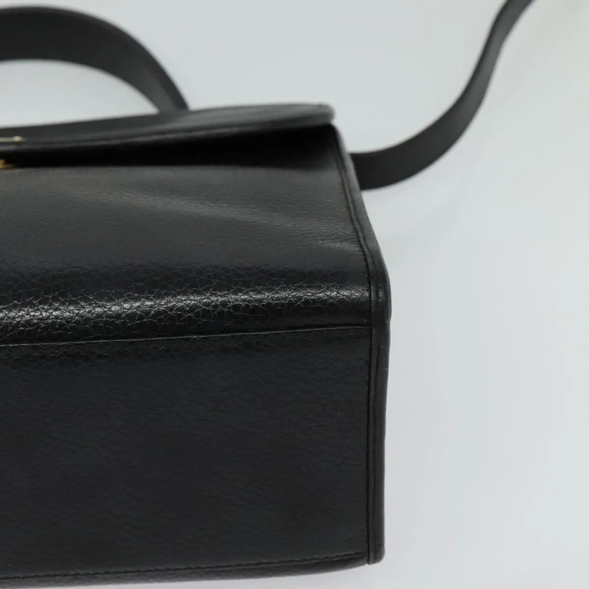 Christian Dior Vintage Leather, Black, Leather, Handbag
