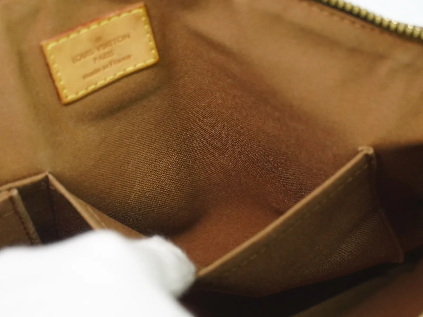 Louis Vuitton Tivoli Monogram Canvas, Brown, Canvas, Handbag