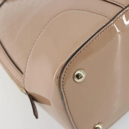 Gucci Nice Top Handle Microguccissima Patent, Beige, Patent Leather, Handbag