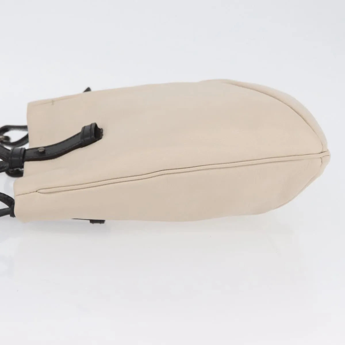 Saint Laurent Vintage handbag Leather, Beige, Leather, Handbag