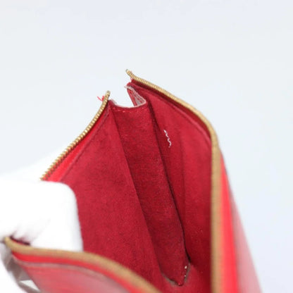 Louis Vuitton Pochette Accessoires Epi, Red, Leather, Clutch