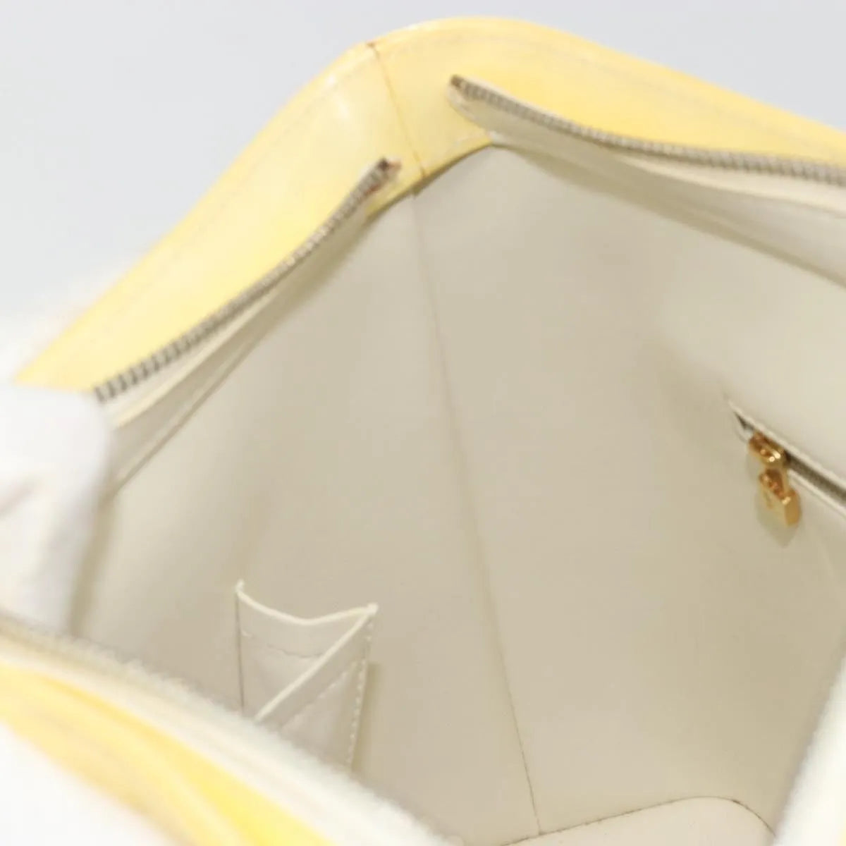 Louis Vuitton Houston Monogram Vernis, Beige, Patent Leather, Tote Bag