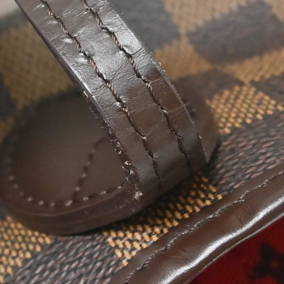 Louis Vuitton Neverfull Damier, Brown, Canvas, Tote Bag