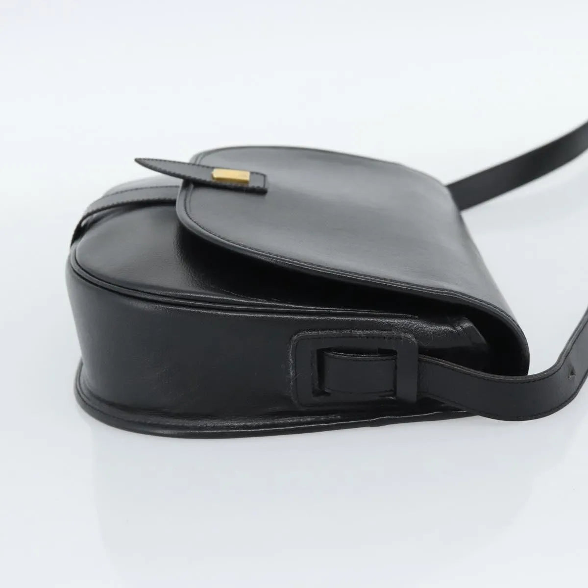 Christian Dior Vintage Leather, Black, Leather, Shoulder Bag