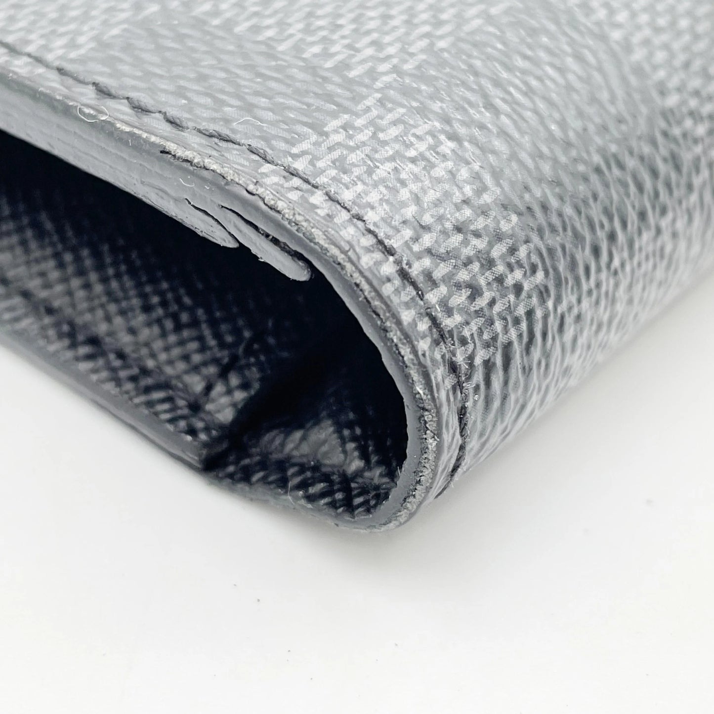 Louis Vuitton Long Damier, Gray, Canvas, Wallet